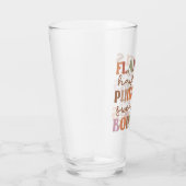 Verre Flannings Bonfires Citrouille (Droite)