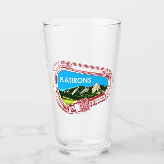 Verre Flatirons Escalade Carabiner (Devant)