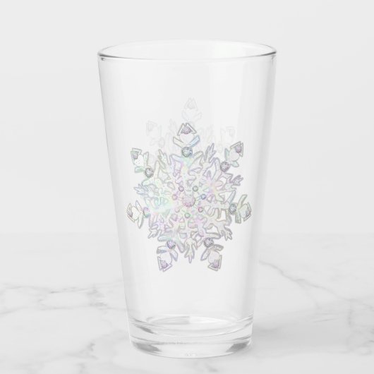 Verre Flèche blanche (Dos)