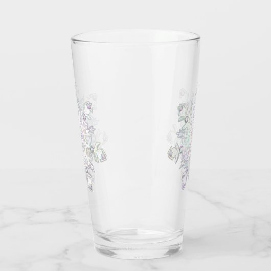 Verre Flèche blanche (Gauche)