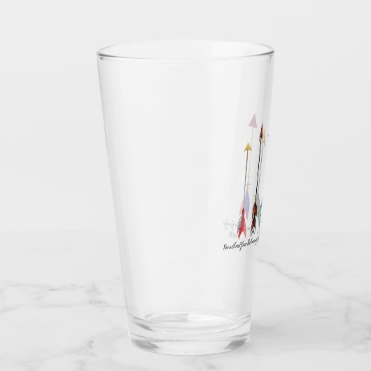 Verre Flèche Psaume 91 (Droite)