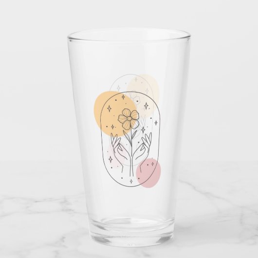 Verre Fleur (Devant)