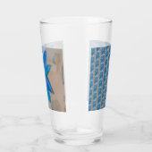 Verre Fleur bleue (Droite)
