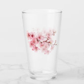 Verre Fleur de cerisier rose (Dos)