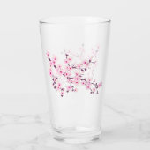 Verre Fleur de cerisier rose (Dos)