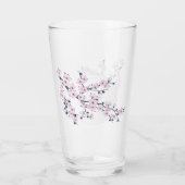 Verre Fleur de cerisier rose (Dos)