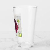 Verre Fleur de dahlia rouge foncé Boire (Gauche)
