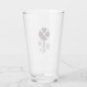 Verre Fleur de feu d'artifice vectoriel de conception pa (Dos)