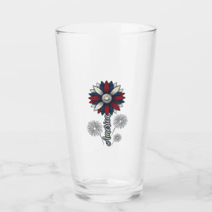 Verre Fleur de feu d'artifice vectoriel de conception pa