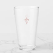 Verre Fleur de lis (Dos)