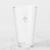 Verre Fleur de lis (Devant)