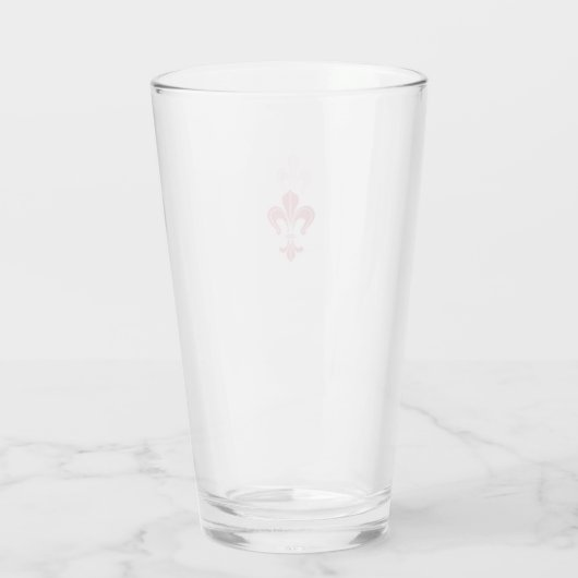 Verre Fleur de lis (Dos)