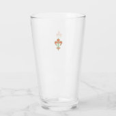 Verre Fleur de lis (Dos)