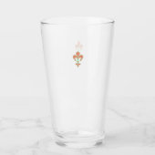Verre Fleur de lis (Devant)