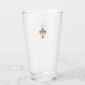 Verre Fleur de lis (Dos)