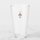 Verre Fleur de lis (Devant)