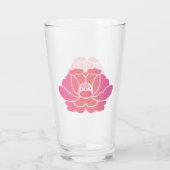 Verre fleur de pivoine (Dos)