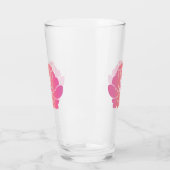 Verre fleur de pivoine (Gauche)