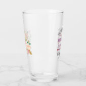 Verre fleur de printemps (Gauche)
