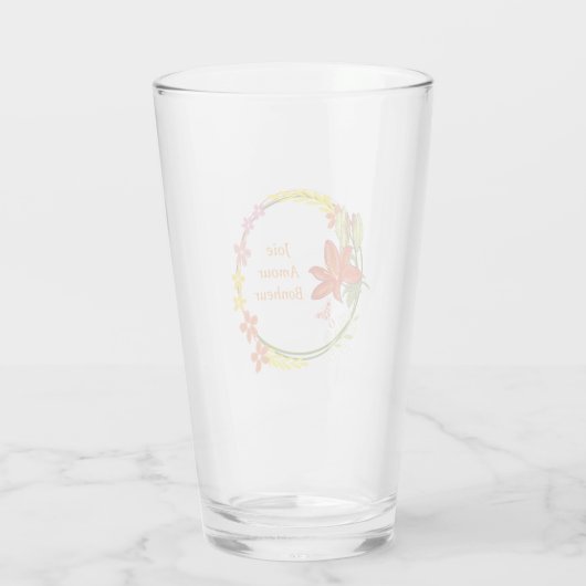 Verre fleur de vie (Dos)