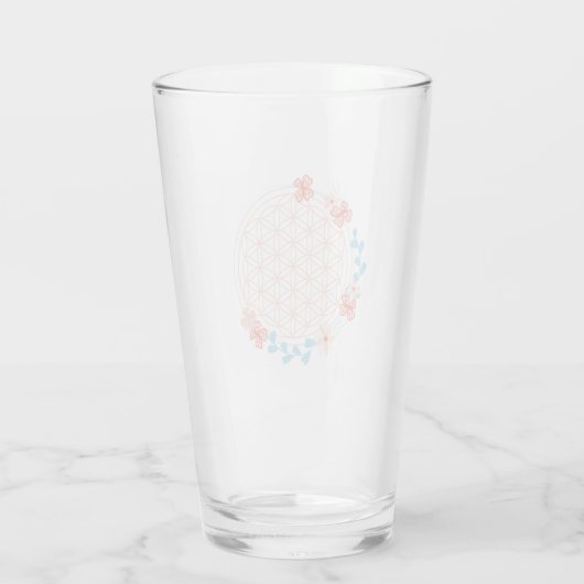 Verre fleur de vie (Dos)