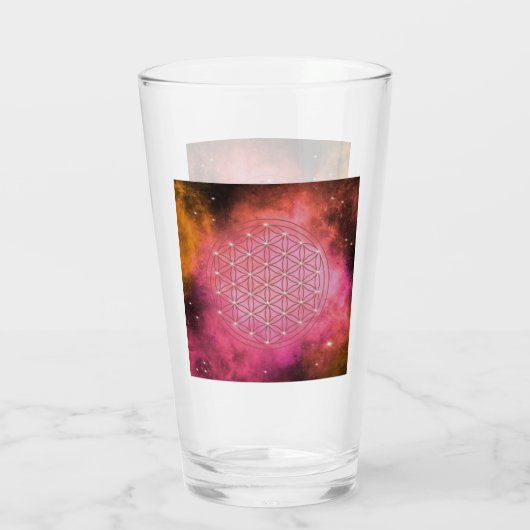 Verre fleur de vie (Dos)