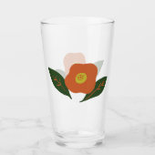 Verre Fleur d'hiver (Devant)