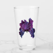 Verre Fleur d'Iris pourpre foncé (Devant)