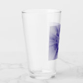 Verre Fleur en bleu (Droite)