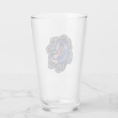 Verre Fleur violette Lune Fée (Dos)