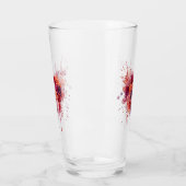 Verre Fleurs (Gauche)
