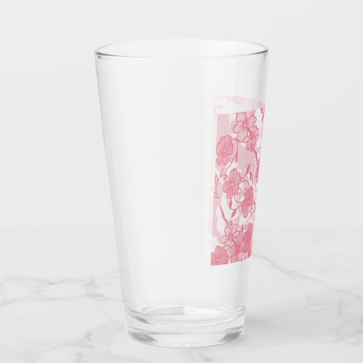 Verre fleurs (Droite)