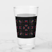 Verre Fleurs de Fiesta Dansante (Dos)