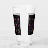 Verre Fleurs de Fiesta Dansante (Gauche)