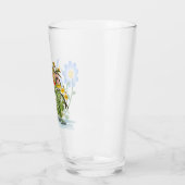 Verre Fleurs de jardin (Gauche)