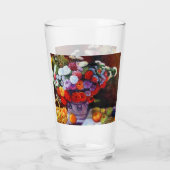 Verre Fleurs de Monet et fruits (Dos)