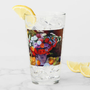 Verre Fleurs de Monet et fruits