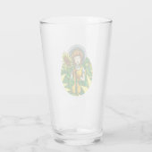 Verre Fleurs de soleil (Dos)