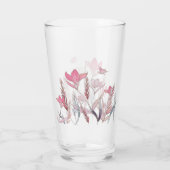 Verre Fleurs d'eau (Dos)