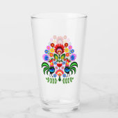 Verre Fleurs design polonaises. (Dos)