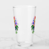 Verre Fleurs design polonaises. (Gauche)
