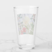 Verre Fleurs d'hiver et houx (Dos)