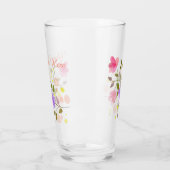 Verre Fleurs magnifiques (Gauche)
