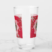 Verre Fleurs pour Noël (Gauche)