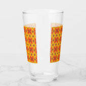 Verre Fleurs psychédéliques (Gauche)