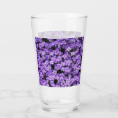 Verre Fleurs violettes (Dos)