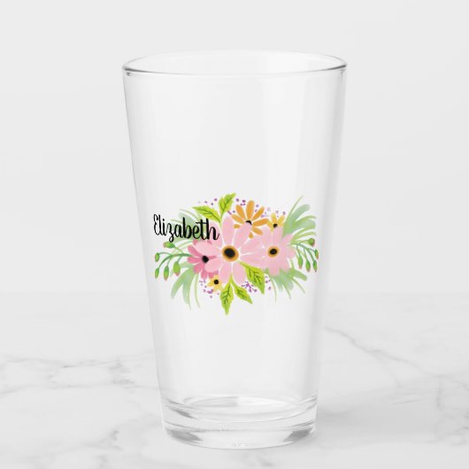 Verre Floral (Devant)