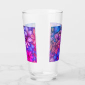 Verre Floral Abstrait coloré #43 (Droite)