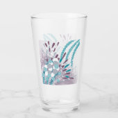 Verre Floral Abstrait moderne (Dos)