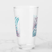 Verre Floral Abstrait moderne (Gauche)
